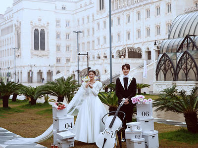 一价通拍丨珠海城市婚纱照丨城市地标丨浪漫海景